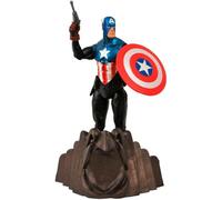 Figura Capitán América Marvel Select Articulada 18 Cms