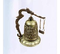 Figura China de Campana de dragón, Decoraciones de Escritorio, Adornos de Campanilla de dragón