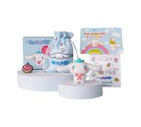 Comansi Figura coleccionable Cinnamoroll con 5 accesorios exclusivos Hello Kitty and Friends