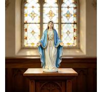 Figura coleccionable de la Virgen María de edición limitada, figura dibujada a mano a escala 1/6, estatua de la Virgen María, figura católica de Nuestra Señora de la Gracia, regalo religioso