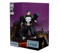 Figura coleccionable de Marvel de 12 pulgadas, escala 1/6, escena posada, The Punisher War Journal #8