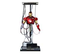Figura coleccionable detallada de Iron Man Mark III versión de construcción esca