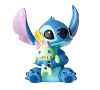 Figura Coleccionable ENESCO de Stitch con Muñeca - Disney Lilo & Stitch