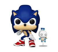 Figura coleccionable Funko Sonic with Chao Multicolor Vinilo 108mm