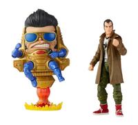 Figura coleccionable Hasbro Captain vs Elvis Modok Retro Collection Marvel articuladas PVC