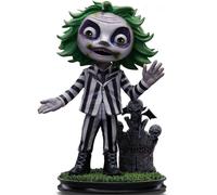 Figura coleccionable Iron Studios Beetlejuice MiniCo diseño detallado