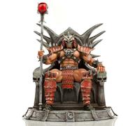 Iron Studios Mortal Kombat Estatua de Lujo de Shao Kahn 1:10, sólido, Multicolor, Standard (IS313437)