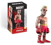 Figura Coleccionable Minix de Ivan Drago - Estilo Caricaturesco, 12 cm