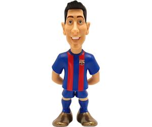 Figura Coleccionable Minix de Robert Lewandowski - FC Barcelona 12 cm