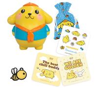Figura Coleccionable Pompompurin con 5 Accesorios exclusivos Comansi - Hello Kitty and Friends