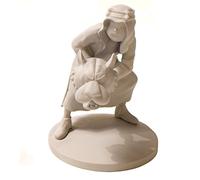 Figura coleccionable Tintin Abdallah Moulinsart Gris Monocromo (42164)