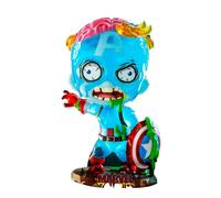Figura Cosbaby translúcida del Capitán América de Marvel Zombies altamente colec