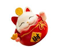 Figura creativa de ángel guardián alado en resina 3D para gabinete