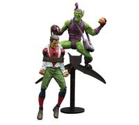 Figura de acci n cl sica del Duende Verde vs. Spider-Man de Marvel Select de Diamond Select Toys