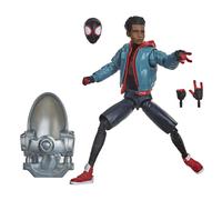 Figura de acci n coleccionable de 6 pulgadas de Spider-Man Hasbro Marvel Legends Series Into The Spider-Verse Miles Morales