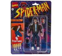 Figura de acci n coleccionable de Peter Parker de 6 pulgadas de la serie Marvel Legends de Spider-Man Hasbro, colecci n retro