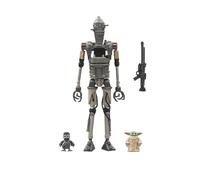 Figura de acci n coleccionable de Star Wars The Vintage Collection IG-12 Grogu y Anzellan Deluxe The Mandalorian de 3,75 pulgadas (paquete de 3)
