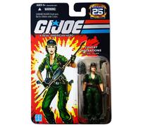 Figura de acci n de 3-3/4 pulgadas de Lady Jaye (Operaciones encubiertas) del 25. aniversario de GI Joe