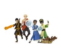 Figura de acci n de 5 pulgadas de The Loyal Subjects Avatar: The Last Airbender Elements BST AXN Anime (paquete de 4)
