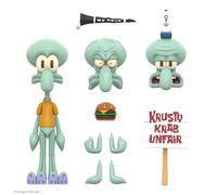 Figura de acci n de Calamardo de Super7 Bob Esponja: LTIMAS! W2