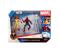 Figura de acci n exclusiva de Marvel Universe 3 3/4"" Paquete de 3 Spider-Man y