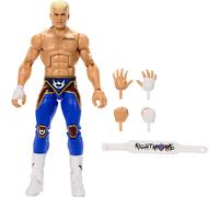 Mattel WWE Top Picks Elite - Juego de figura de acción y accesorios, "The American Nightmare" Cody Rhodes de 6 pulgadas, coleccionable con manos intercambiables, equipo de anillo y 25 puntos de