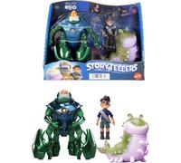 Figura de accin de Mattel Disney y Pixar Elio Storyteller 3 Pack Elio Embajador Grigon y Glordon personajes Posables Juguetes de pelcula a esca
