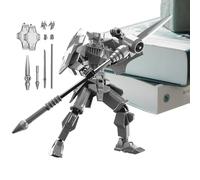 Figura De Acción 13 - Escudo De La Justicia Guerrero Muñeca De La Suerte | Robot Articulado Con 13 Uniones | Juguete Coleccionable Posable Para Exhibición, Decoración Escritorio & Juegos De Rol