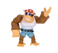 Figura de acción articulada Nintendo Funky Kong de 4" / 10 cm, Producto Oficial de Nintendo de, 13 Puntos de articulación, Incluye Accesorio del Personaje, Ideal para coleccionistas
