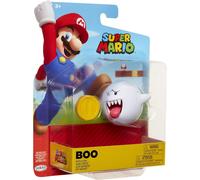Figura De Acción Articulada Posable De Nintendo Super Mario BOO De 4 Pulgadas