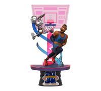 Figura de acción coleccionable de Beast Kingdom Space Jam Bugs Bunny y Lebron Ja