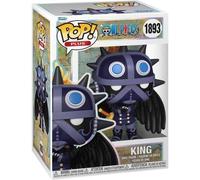 Figura de acción coleccionable Funko Pop! Plus King One Piece con espada dorada