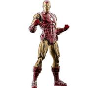 Figura de acción de Iron Man Origins, escala 1:6, 12 pulgadas, pintada en rojo y