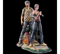 Figura de acción de Joel y Ellie de The Last Of Us en stock, mercancía del juego, adorno de escritorio, modelo coleccionable, estatua, juguete, regalo about 22cm B
