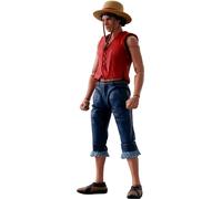 Figura de acción de monkey d. luffy de one piece - colección tamashi