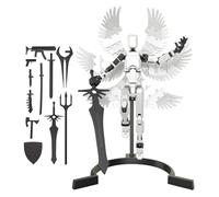 Figura de acción de montaje, impresión 3D de figuras móviles multi-articuladas, figura de acción de robot, regalos decoraciones de oficina, figuras de acción impresión 3D de figuras móviles mu