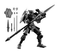 Figura de acción de robot - Escudo de la Justicia Lucky Doll , robot móvil multiarticulado | Figura de acción coleccionable única de 13 cm, juguete móvil mecánico de cuerpo completo para ensamb