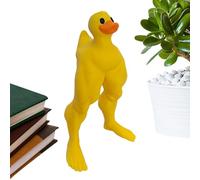 Figura de acción del pato Buff,Figura del pato Buff | Esculturas de con patas musculosas - Pato peculiar decorativo divertido lindo músculo de la novedad para el dormitorio, estreno de una ca