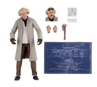 NECA Figura de acción Ultimate Doc Brown 1985 – 18 cm (7 pulg.)