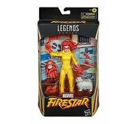 Hasbro Marvel Legends Series Avengers - Figura Coleccionable de Firestar con Perro y 6 Accesorios - 15 cm - para niños de 4 años en adelante