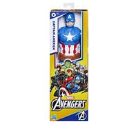Figura De Acción Hasbro Marvel Captain America Titan Hero 12in E7877