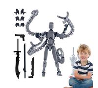 Figura De Acción Impresa En 3D - De Oficina, Modelos Móviles Multiarticulados | Material PLA Durable Detallado, Expositor De Oficina, Juguete, Regalo para, Adultos, Coleccionistas, Bibl