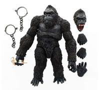 Figura De Acción De King Kong De La Isla Calavera De 7 Pulgadas