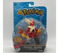 Figura De Acción Mega Blaziken XY Con Gran Articulación TOMY 6" 2015 Rara Nueva