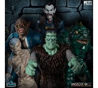 Figura de acción Mezco's Monsters 5 Point Tower of Fear Deluxe Set