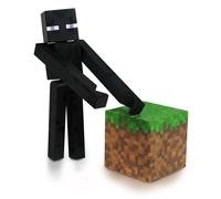 Figura De Acción Minecraft 3" Series 1 Enderman Negro Jazwares 16500