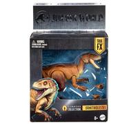 Mattel Figura de acción Jurassic World Hammond Ornitolestes, ojos realistas, 18 articulaciones, JKM91