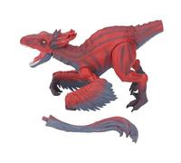 Figura de Acción Plástica Educativa Realista Pyroraptor Dinosaur Toy Roar Figura de Acción Plástica para Niños, Materiales Ecológicos (Yellow)