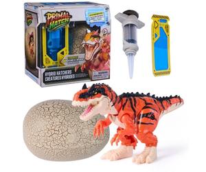 Figura de acción Primal Hatch Dino Rising Huevo que eclosiona con dinosaurio híbrido