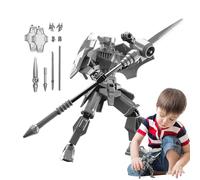 Figura de acción robótica, figura de acción impresa en 3D | Figura articulada con robots | mecánico de cuerpo entero robot múltiple de 13 cm / 5,12 pulgadas, coleccionables únicos para niños